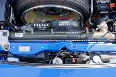 2002 Acura NSX in Long Beach Blue over Blue