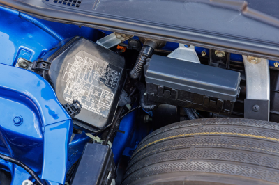2002 Acura NSX in Long Beach Blue over Blue