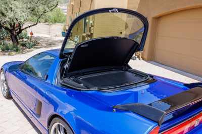 2002 Acura NSX in Long Beach Blue over Blue