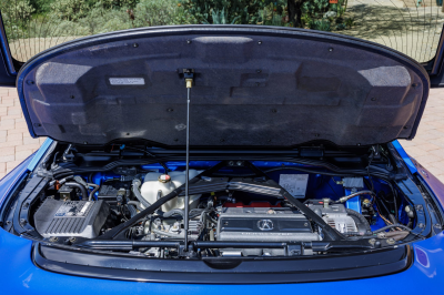 2002 Acura NSX in Long Beach Blue over Blue
