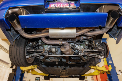 2002 Acura NSX in Long Beach Blue over Blue