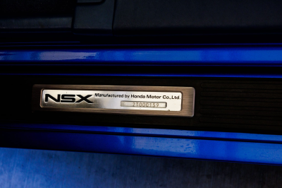 2002 Acura NSX in Long Beach Blue over Blue