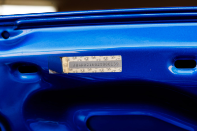2002 Acura NSX in Long Beach Blue over Blue