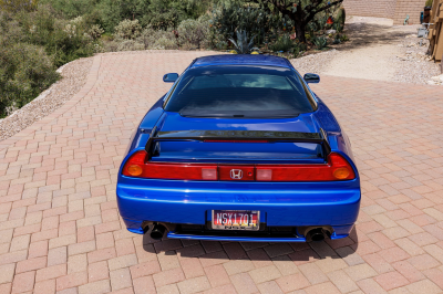 2002 Acura NSX in Long Beach Blue over Blue