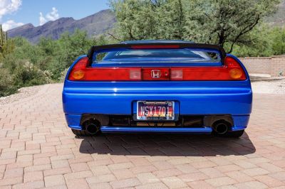 2002 Acura NSX in Long Beach Blue over Blue