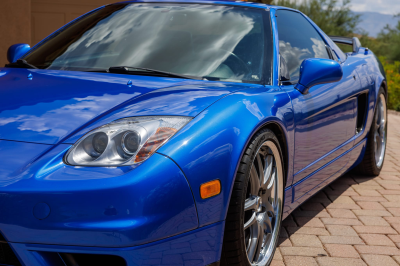 2002 Acura NSX in Long Beach Blue over Blue