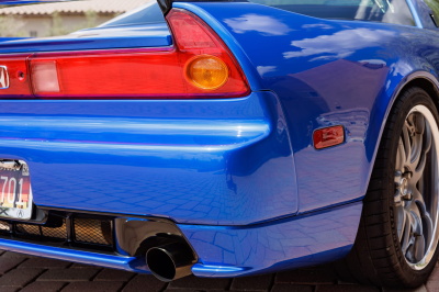 2002 Acura NSX in Long Beach Blue over Blue