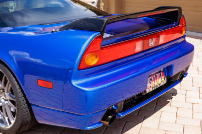 2002 Acura NSX in Long Beach Blue over Blue