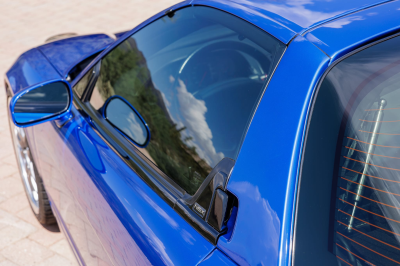 2002 Acura NSX in Long Beach Blue over Blue