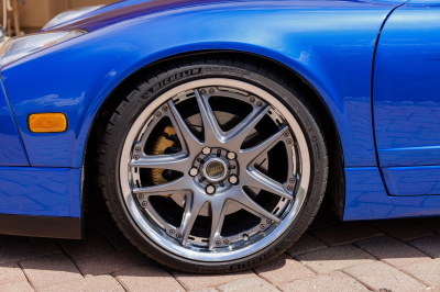 2002 Acura NSX in Long Beach Blue over Blue