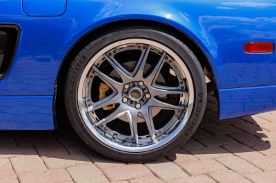 2002 Acura NSX in Long Beach Blue over Blue