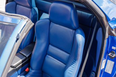 2002 Acura NSX in Long Beach Blue over Blue