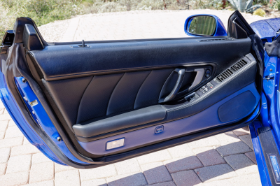 2002 Acura NSX in Long Beach Blue over Blue