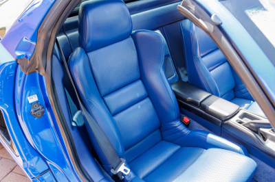 2002 Acura NSX in Long Beach Blue over Blue