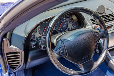 2002 Acura NSX in Long Beach Blue over Blue