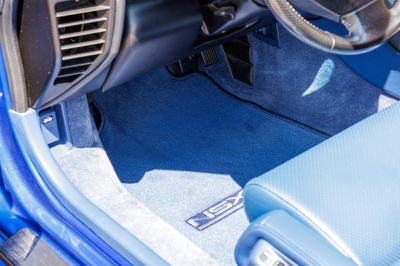 2002 Acura NSX in Long Beach Blue over Blue