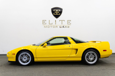 2000 Acura NSX in Spa Yellow over Black