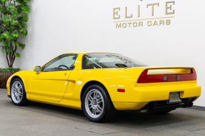 2000 Acura NSX in Spa Yellow over Black