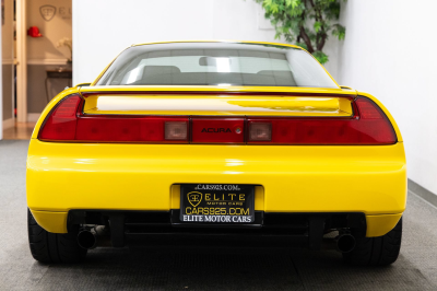 2000 Acura NSX in Spa Yellow over Black
