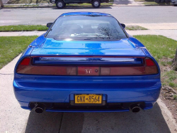 2003 Acura NSX in Long Beach Blue over Black