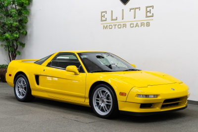 2000 Acura NSX in Spa Yellow over Black