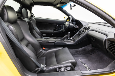2000 Acura NSX in Spa Yellow over Black