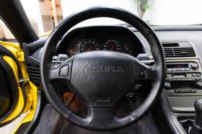 2000 Acura NSX in Spa Yellow over Black