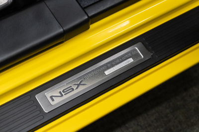 2000 Acura NSX in Spa Yellow over Black