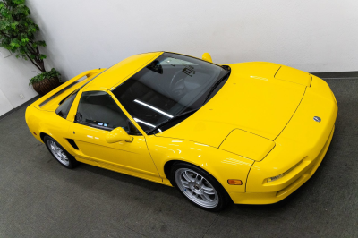 2000 Acura NSX in Spa Yellow over Black