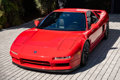 1998 Acura NSX in Formula Red over Black