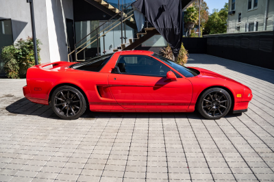 1998 Acura NSX in Formula Red over Black