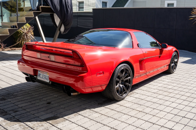 1998 Acura NSX in Formula Red over Black
