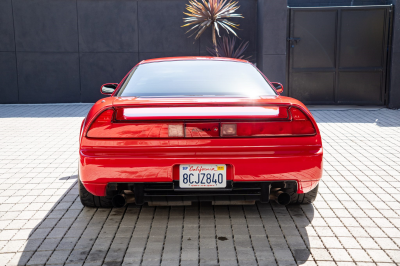 1998 Acura NSX in Formula Red over Black