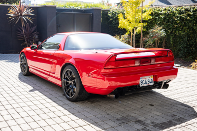 1998 Acura NSX in Formula Red over Black