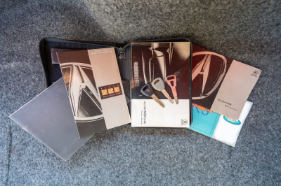 1998 Acura NSX in Formula Red over Black