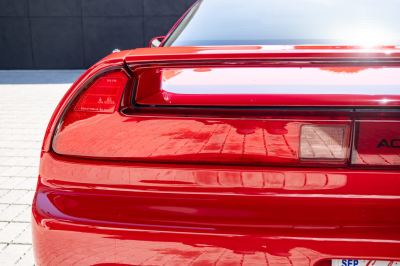 1998 Acura NSX in Formula Red over Black