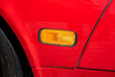 1998 Acura NSX in Formula Red over Black