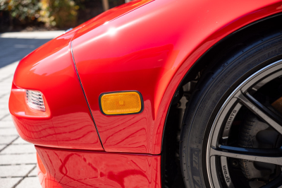 1998 Acura NSX in Formula Red over Black