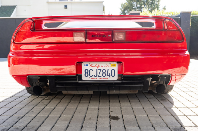 1998 Acura NSX in Formula Red over Black