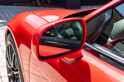 1998 Acura NSX in Formula Red over Black