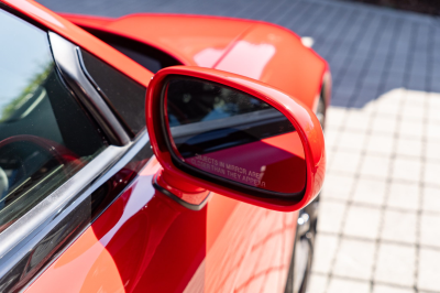 1998 Acura NSX in Formula Red over Black