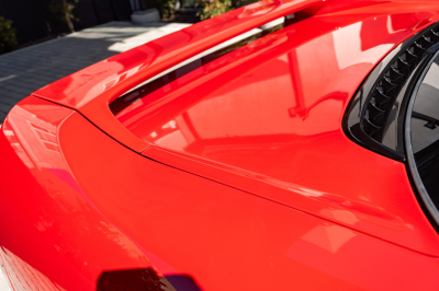 1998 Acura NSX in Formula Red over Black