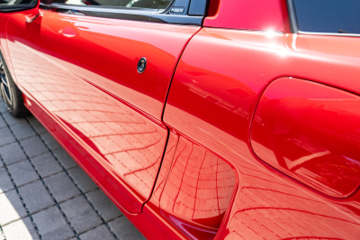 1998 Acura NSX in Formula Red over Black