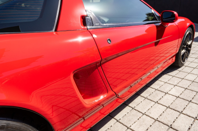 1998 Acura NSX in Formula Red over Black