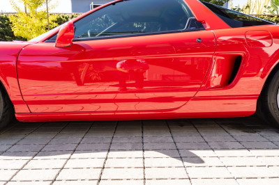 1998 Acura NSX in Formula Red over Black
