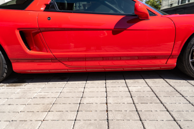 1998 Acura NSX in Formula Red over Black