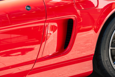 1998 Acura NSX in Formula Red over Black