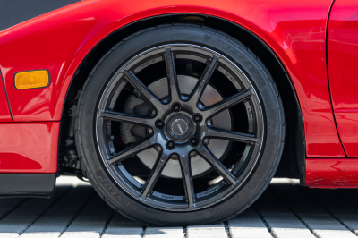 1998 Acura NSX in Formula Red over Black