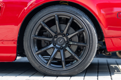 1998 Acura NSX in Formula Red over Black