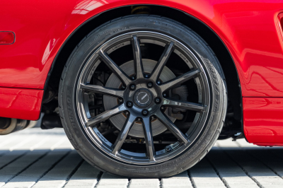 1998 Acura NSX in Formula Red over Black